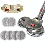 Electric Wet Dry Mopping Head With Water Tank For Dyson V15 - 6Pcs Rag-1915198253494833152