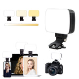 Rechargeable Video Conference Lighting - Three Colour Temperature Dimming-1915198046845669376