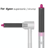 Enhanced Long Curling Nozzle For Dyson Airwrap Hair Dryer - Rose Red-1922443460066021379