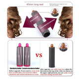 Enhanced Long Curling Nozzle For Dyson Airwrap Hair Dryer - Golden-1915197848761274373