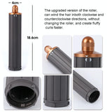Upgraded Long Curling Barrels For Dyson Airwrap Hair Dryer With Short Adapter-1915197832848084996