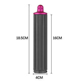 Upgraded Long Curling Barrels For Dyson Airwrap Hair Dryer With Nozzle And Adapter In Rose Red-1915197645001986050