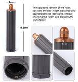 Upgraded Long Curling Barrels For Dyson Airwrap Hair Dryer With Nozzle And Adapter In Rose Red-1915197645001986052