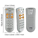 Universal Infrared Tv Remote Control - Learn Function-1915197949596536833