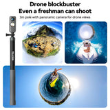 3M Carbon Fiber Selfie Stick Monopod For Action Cameras - 1 / 4 Screw-1915198269802287108