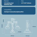 Car Mount For Action Camera With Suction Cup-1915196987205095427