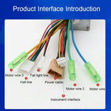 350W Sine Wave Bldc Vehicle Controller For 24V / 36V / 48V-1915198019175845891