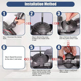 Powerful 100W Suction Head For Dyson V10 / V11 With V-Ball Wheels-1922443391669506053