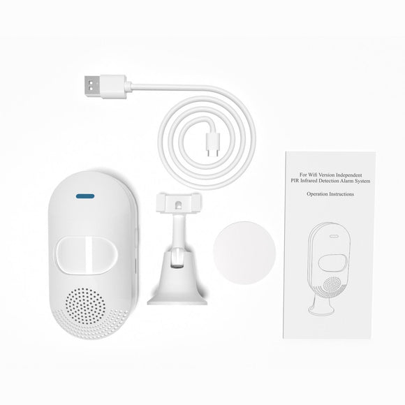 Smart Wifi Motion Sensor Alarm With Tuya App Control-1915197240205512705