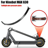 Black Fender Tail Light Cover For Ninebot Max G30 Electric Scooter-1915196927104913414