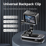 360 Degree Backpack Clip Mount For Action Camera - Rotating-1915197226716631042