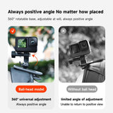 360 Degree Backpack Clip Mount For Action Camera - Rotating-1915197226716631044