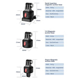 3-Piece Magnetic Gimbal Base Adapter For Gopro / Insta360 Go 3 Action Camera-1915196947149492226