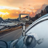 Adjustable 360 Degree Suction Cup For Car Action Cameras-1915197521488121856