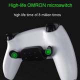 Customizable Dual Back Clip For Ps5 - White Diy Kit-1922443385545822215