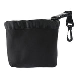 Black Portable Golf Ball Cleaning Bag - Waterproof & Removable-1915196687824064512