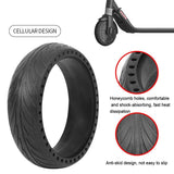 8X2.125 Inch No-Inflate Tire For Ninebot Es1 / 2 / 4 Scooter - Black-1915196853461323781