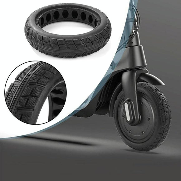 8.5 X 2.0 Inch Honeycomb Solid Tire For Xiaomi M365 Scooter - Inflatable Rubber Explosion-Proof Black-1915196960663539713