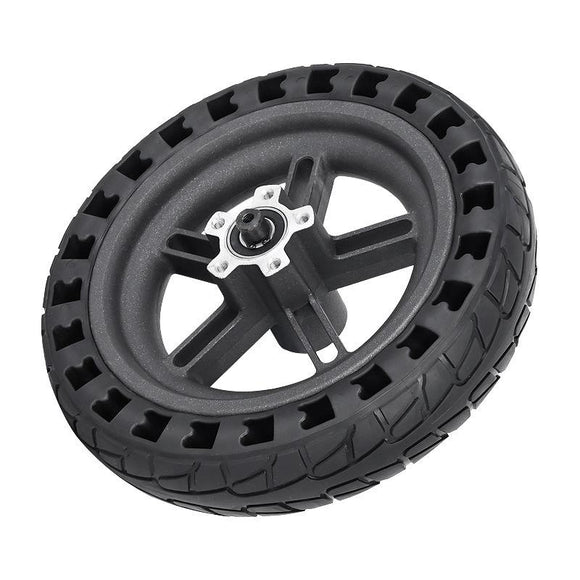 Shock-Absorbing Honeycomb Tire For Xiaomi M365 Electric Scooter With 8.5 Rear Wheel - Black Hub-1915197131354935297