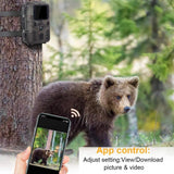 24Mp Wifi Hunting Camera With Bluetooth & Night Vision-1915198344561561607