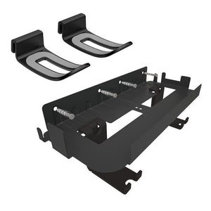 Wall-Mounted Bracket For Ps5 Console With Controller Vr Glasses And Headphone Storage - Black-1915196836906405889