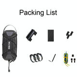 Electric Scooter Bag - Hard Shell Foldable Hanging Black-1915196938538586114