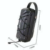 Electric Scooter Bag - Hard Shell Foldable Hanging Black-1915196938538586115