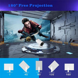 Portable Smart Projector With Android 11.0 System - 120 Lumen-1915197693865627651