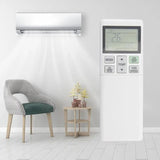 Replacement Remote Control For Mitsubishi Air Conditioner - Cream White-1915196967647055873