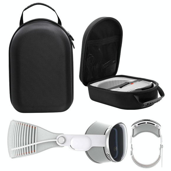 Apple Vision Pro Vr Headwear Storage Bag - Portable Cloth Pattern-1915196912802336769