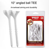 20-Pack Golf Ball Tees With 10-Degree Angled Spike-1915197518082347011