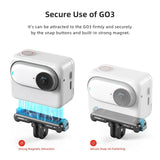 Insta360 Go 3 Magnetic Fast Disassembly Seat Bracket For Sports Camera-1915197519999143943