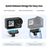 Quick Release Magnetic Camera Mount For Dji Action 4 / 3 - Amagisn-1915197105161506822