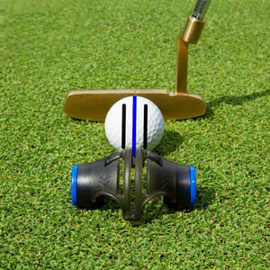 360-Degree Rotatable Golf Ball Scriber With 2 Pens - Draw Five Lines-1915196851146067969
