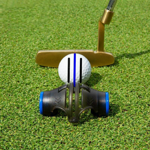 360-Degree Rotatable Golf Ball Scriber With 2 Pens - Draw Five Lines-1915196851146067969