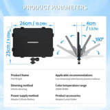 20W Dual Temperature Photography Fill Light Set-1915198254434357251