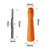 2-In-1 Disassembly Tool For Gba / Ngc / N64 / Sfc / Wii Consoles - 3.8Mm / 4.5Mm Screwdriver Socket-1915198289767174146