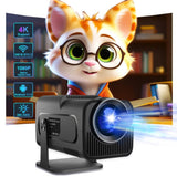1080P 390 Lumens 4K Android 11 Projector With Wifi 6 And Bluetooth 5.0 - Supports Miracast Airplay And Dlna - Hy320-1915197820974010369