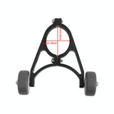 Foldable Auxiliary Wheel Bracket For Electric Scooters - Compatible With Xiaomi Ninebot And More - Black-1915196903348375554