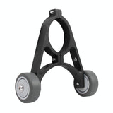 Foldable Auxiliary Wheel Bracket For Electric Scooters - Compatible With Xiaomi Ninebot And More - Black-1915196903348375555