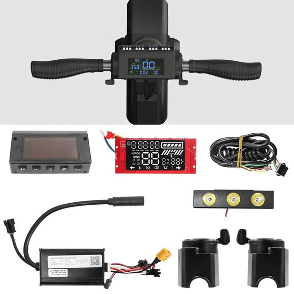 8 Electric Scooter Controller Display Kit For Kugoo S1 / S2 / S3 / Etwow - Black 8 Size-1915197146416680961