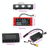 8 Electric Scooter Controller Display Kit For Kugoo S1 / S2 / S3 / Etwow - Black 8 Size-1915197146416680963