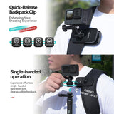 Universal Magnetic Backpack Mounting Bracket - Quick Release-1915197601536413705
