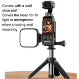 Extended Adapter For Dji Pocket 3 - Protective Bezel With Cold Shoe Bracket-1915197479314395144
