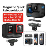 Metal Magnetic Quick Release Top Cover For Insta360 Ace / Pro / X3 / X2 / Gopro Hero12-1915197671333826561