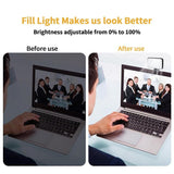 Rechargeable Selfie Light For Phone Laptop Tablet - Black-1915196947526979588
