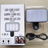 Rechargeable Selfie Light For Phone Laptop Tablet - Black-1915196947526979592