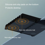 Desktop Cd Storage Stand - Large Capacity Black-1915196818300473348