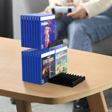 Wall-Mounted Game Card Cd Storage Bracket - Black-1915196932880470023