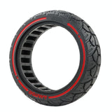 Universal 8.5 Electric Scooter Tire With 56 Card Slot - Off-Road Red Line-1915196918682750981